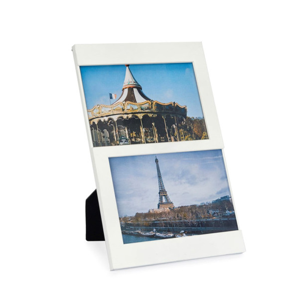 Balvi -  Lijst,Dijon,2x 10x15,wit,plastic