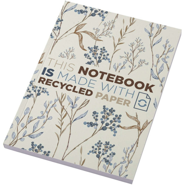 Novella Austen A5 gerecycled notitieboek met zachte cover, 100 vellen