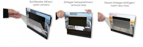 Toonbankdisplay acryl 7 inch