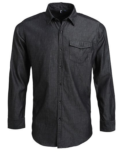 Premier Workwear - Men´s Jeans Stitch Denim Shirt