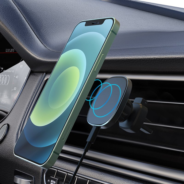 Magsafe draadloze oplader voor in de auto
