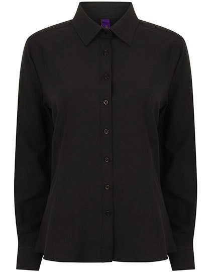 Henbury - Ladies´ Wicking Long Sleeve Shirt