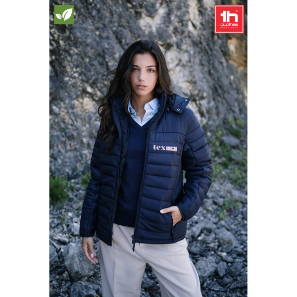 THC SHIELD WOMEN. Damesvest met capuchon